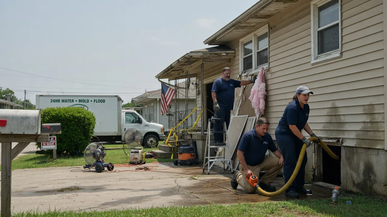 Water Damage Repair in Riegelsville, PA near me